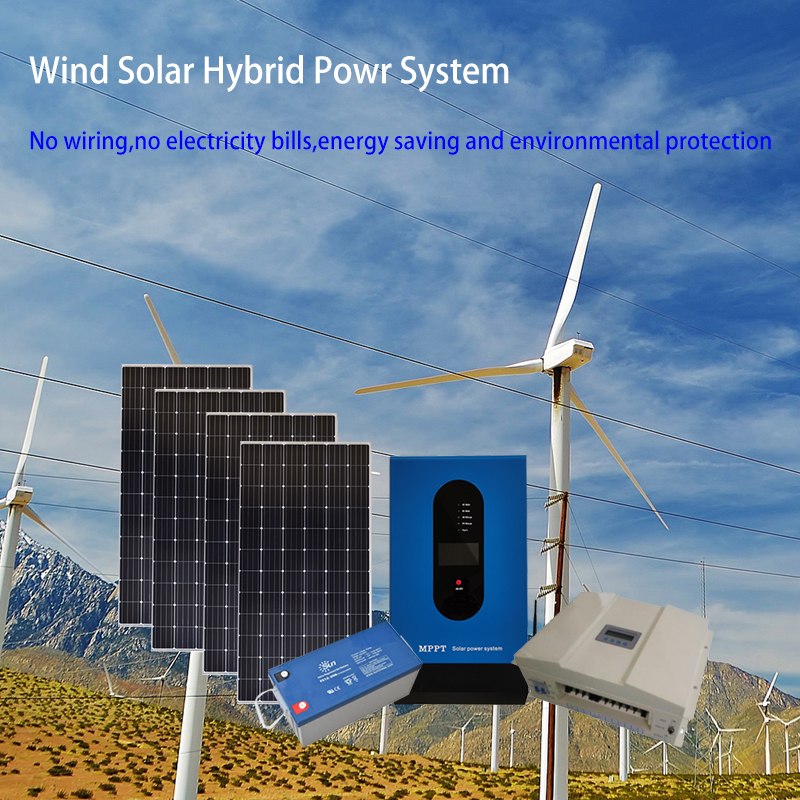 10KW Residential Solar And Wind Power Systems