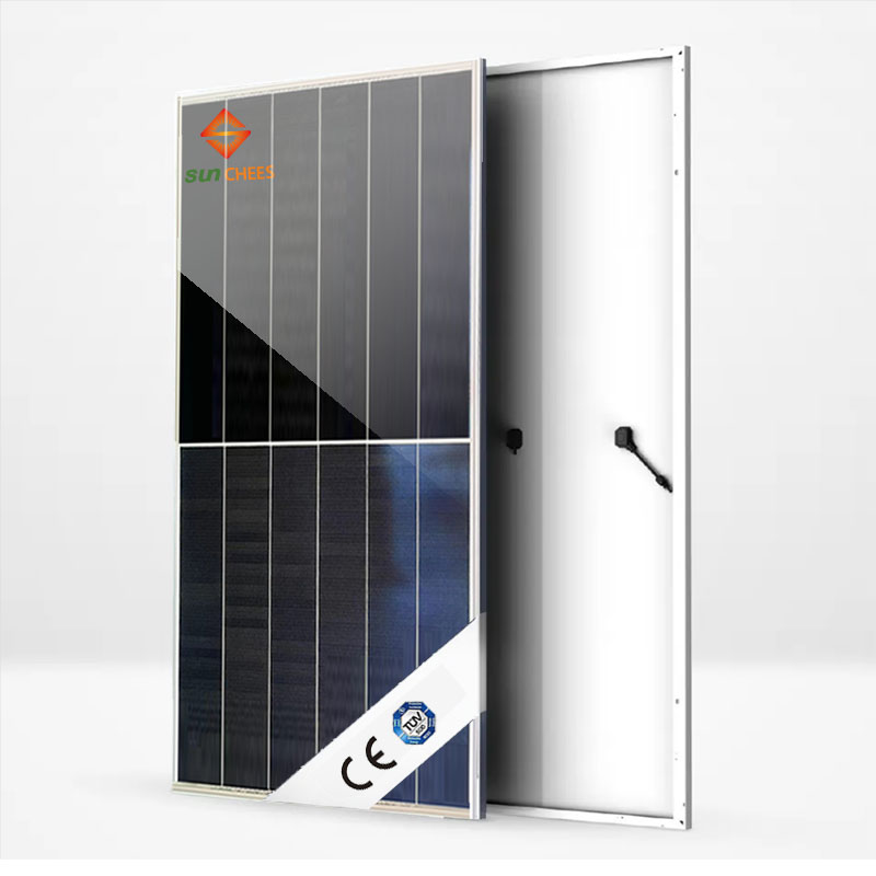 500w Wholesale Solar Panels Home Use Half Cell Monocrystalline Solar Panel