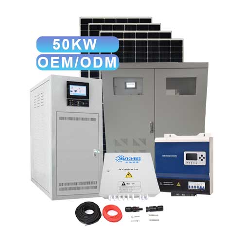 50Kw Commercial Use Solar Energy Off Grid System