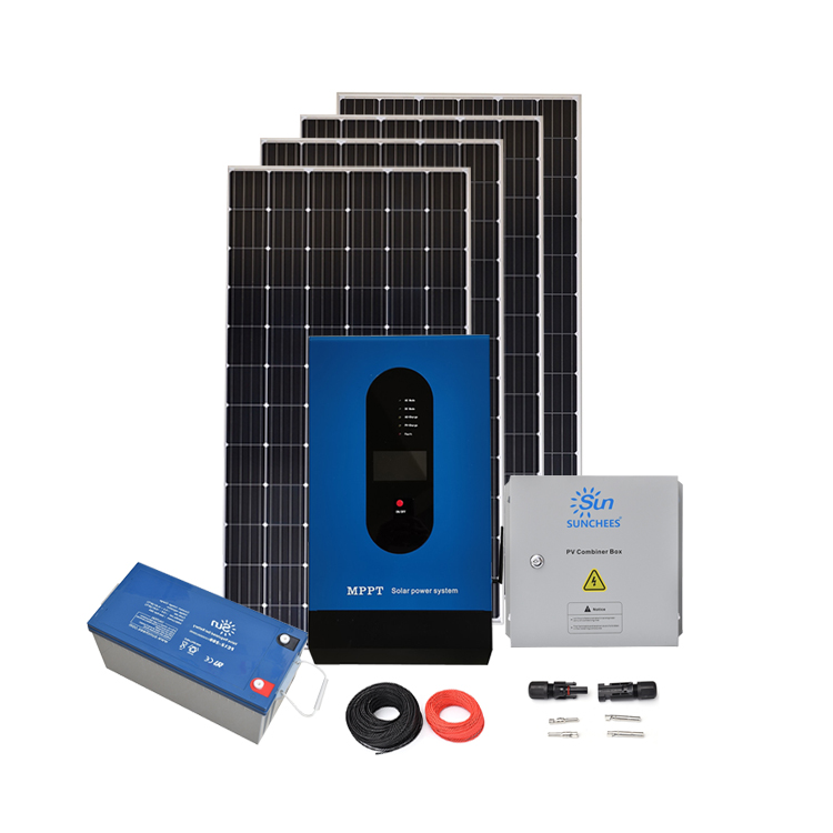 5kw solar system with gel battery factory