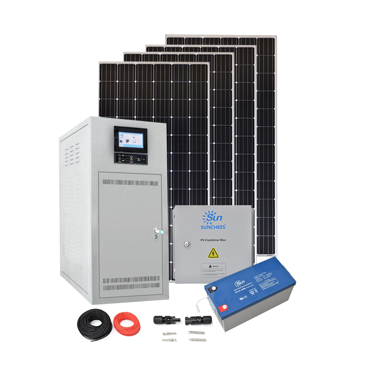 50KW-100KW Commercial Solar Power System Factory