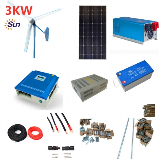 3KW Wind And Solar Hybrid System