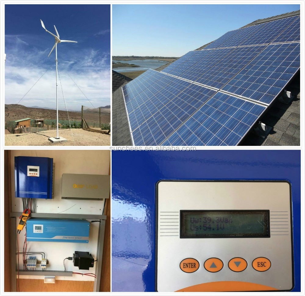 5000w Solar Wind Hybrid System For Home
