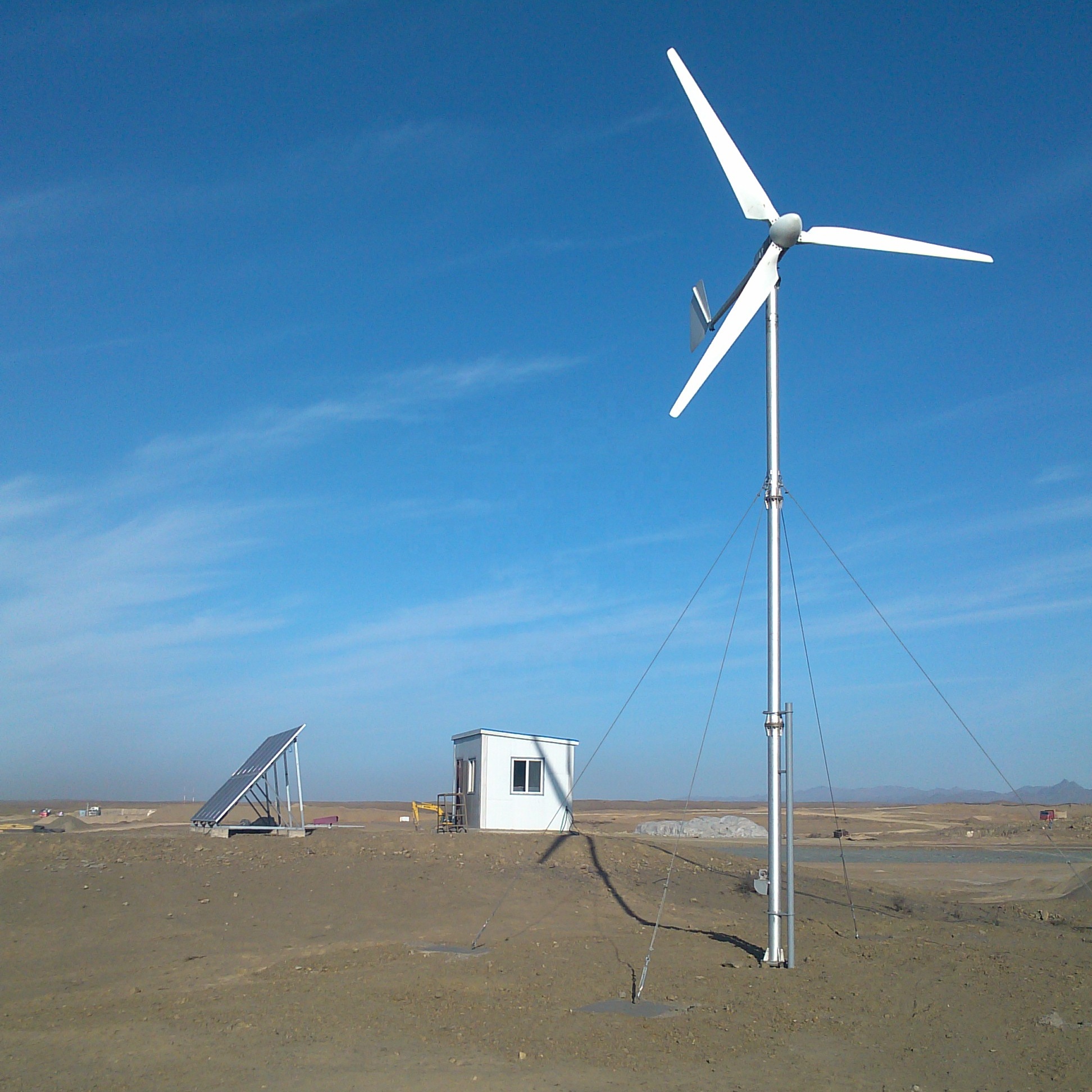 300w Wind Generator Hybrid Off Grid System