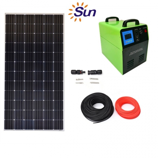 portable solar power system installation video