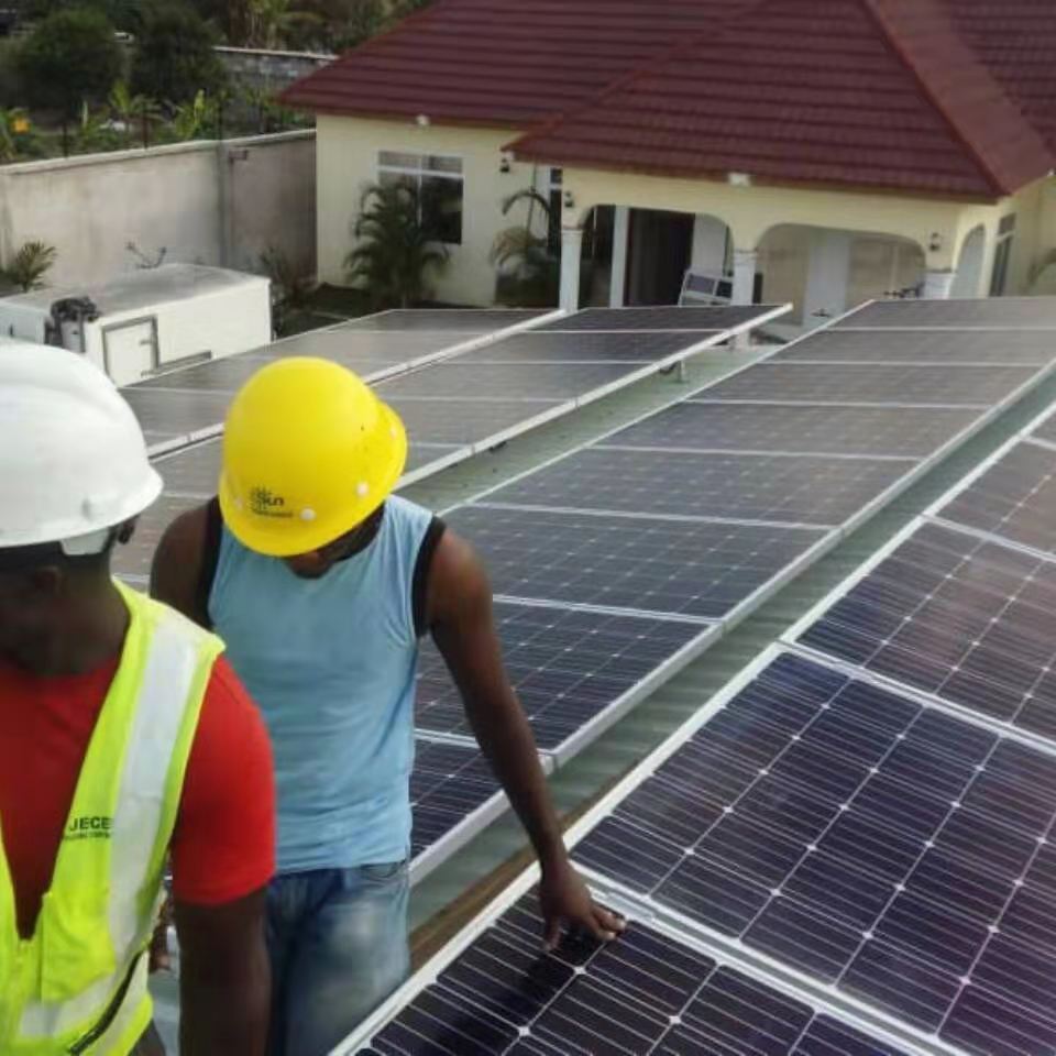 70KW solar power system project in Tanzania