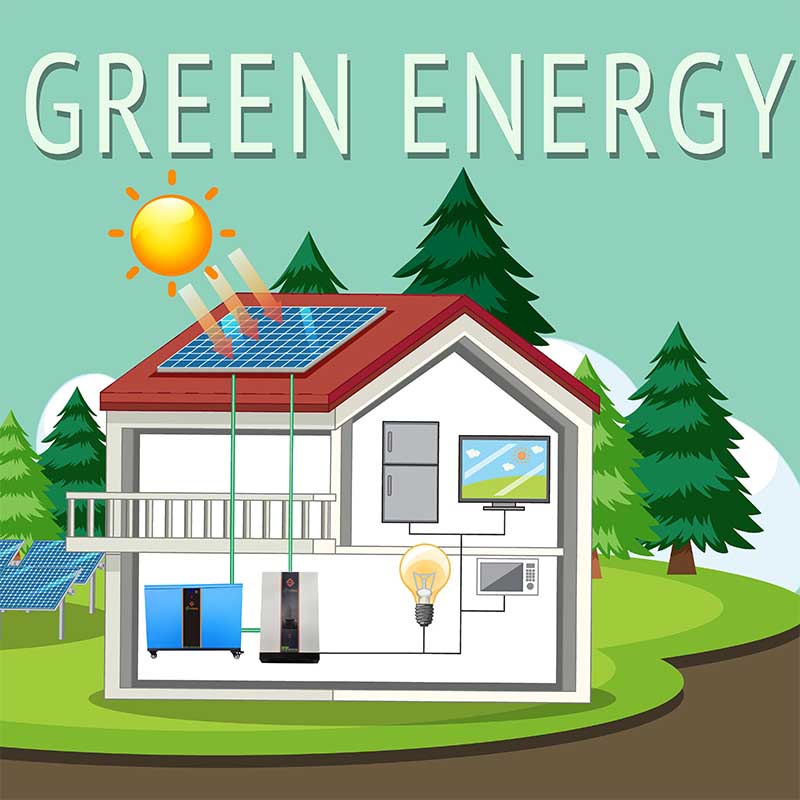 Home Solar Energy Storage System