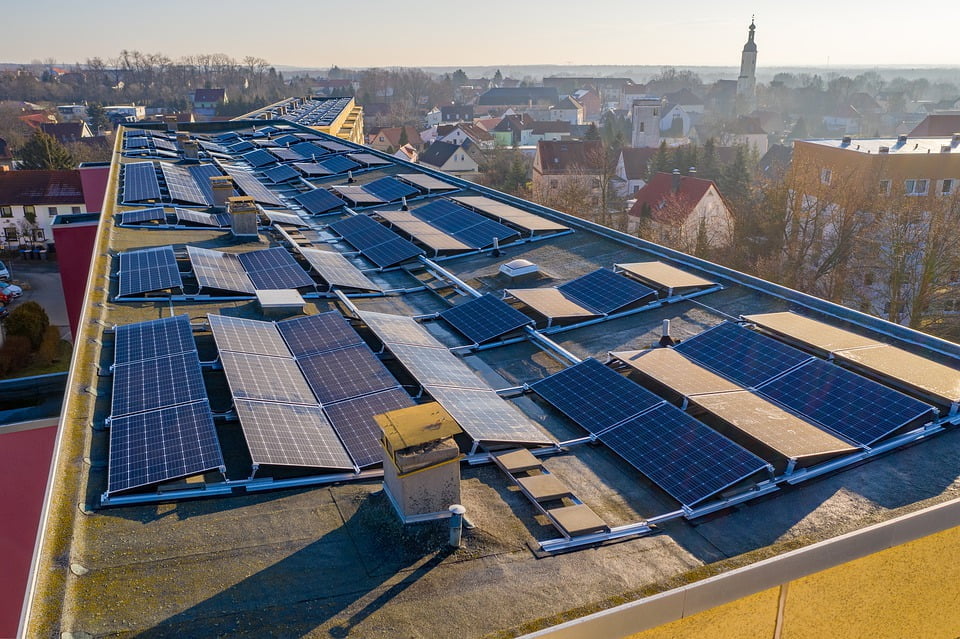 Curaçao solar installation — replace with real photo from media library