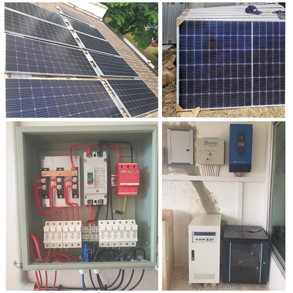 5Kw Solar System With Batteries Factory