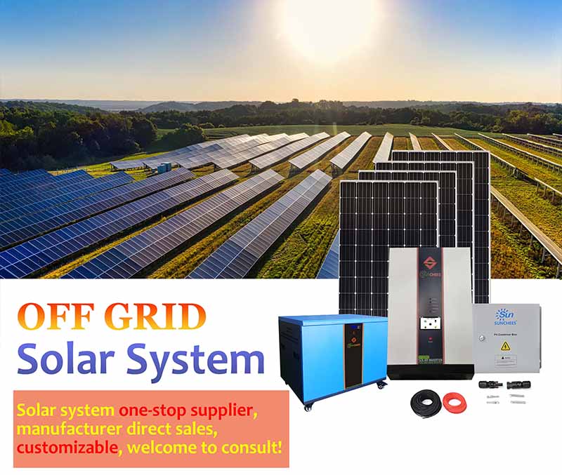 6Kw Battery Bank solar power system manufacturer 