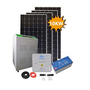 10Kw Off Grid Solar System OEM Home Use 10000 Watt Solar System