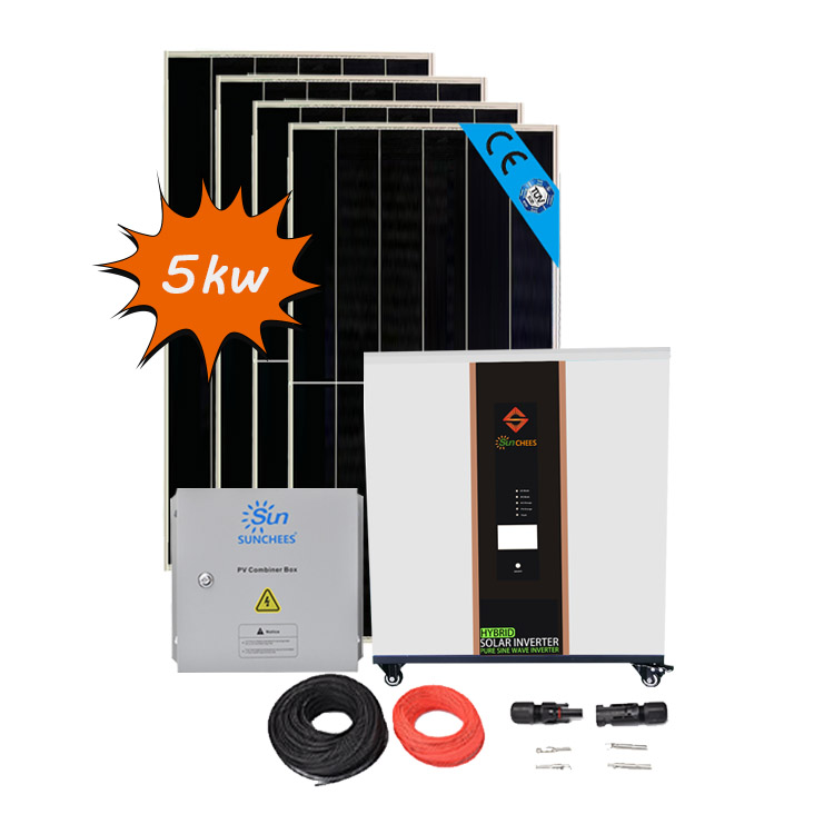 5kw All In One House Solar Energy Panel Power System