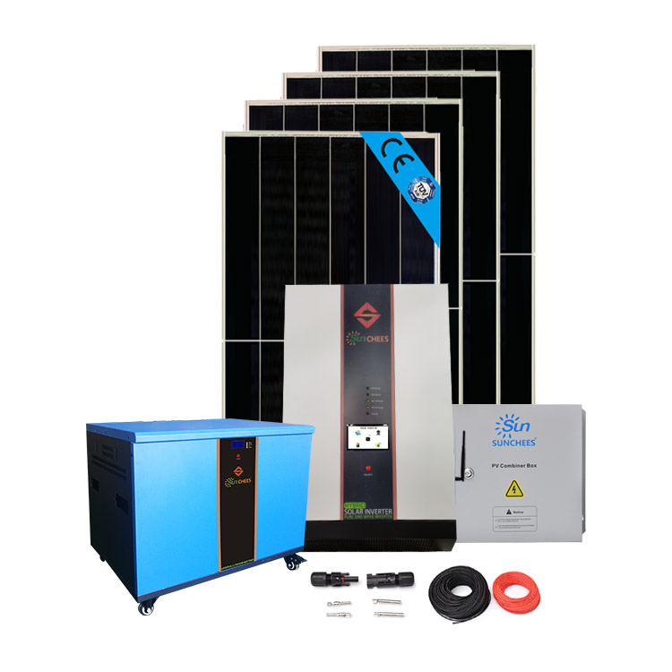 6KW Solar Panel Kit 6000w Solar Energy Project For Home
