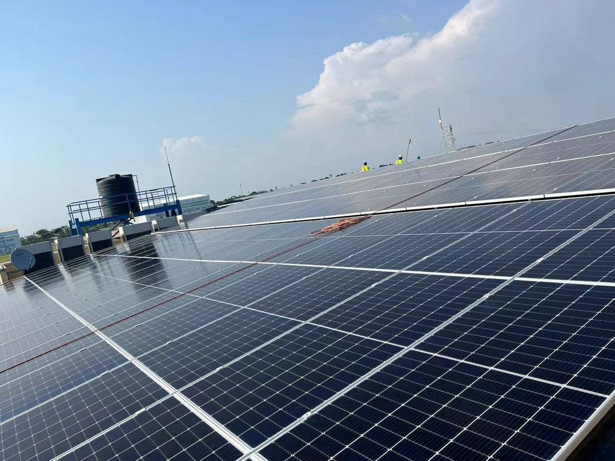 Ghana 300KW solar power system