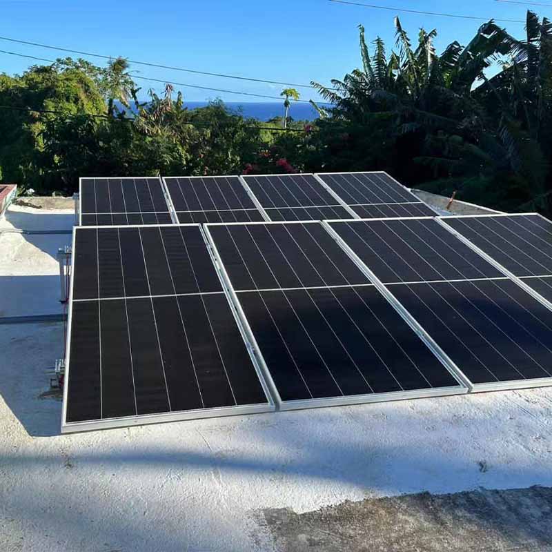 550w All Black Roof Solar Panel Tile Solar Module Solar Power Panels
