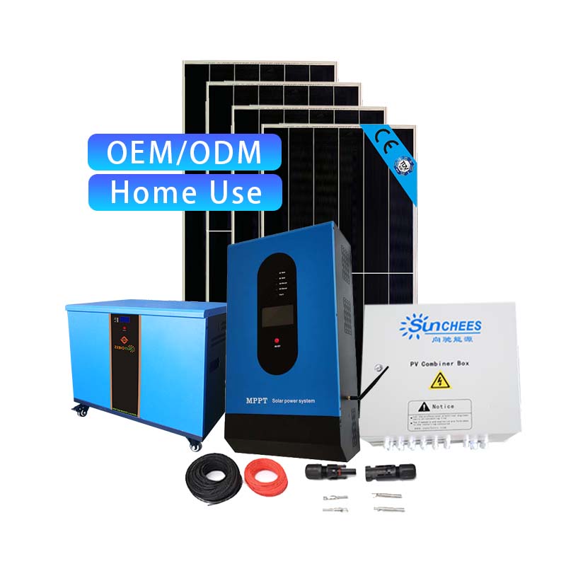 5000 Watt Off Grid Home Manufacture 5kw 48v Solar Power Solar Energy System