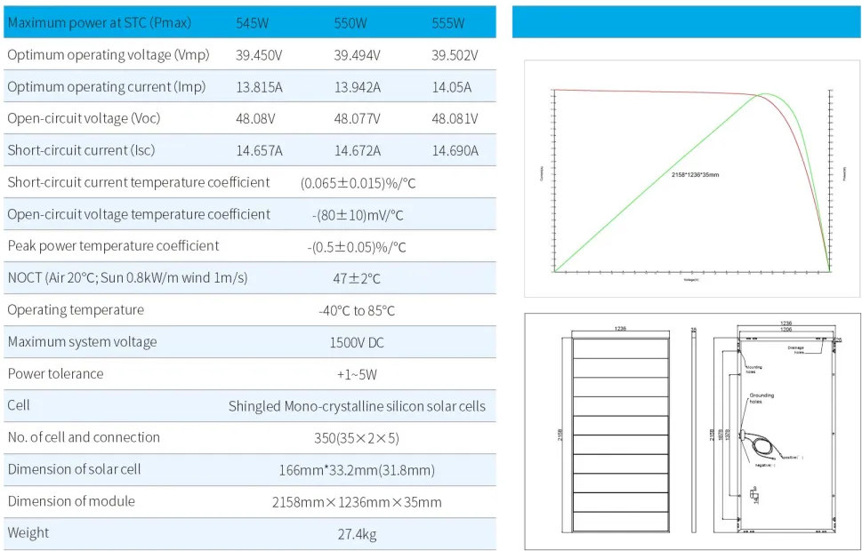 Roof Solar Panel Tile