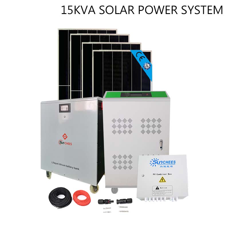 Factory 15kva Hybrid Solar Inverter Energy Storage System