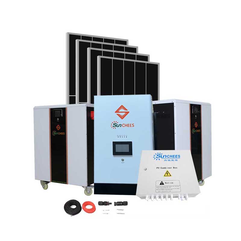 China 10kva Complete Set Solar Panel Power System Supplier