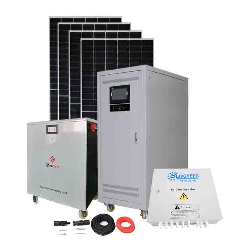 China Wholesale 20Kw 30kw 50kw Complete Solar System