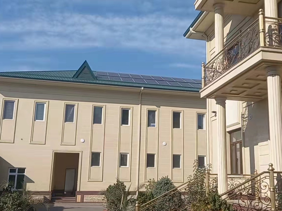 30KW off grid solar energy system project in Uzbekistan