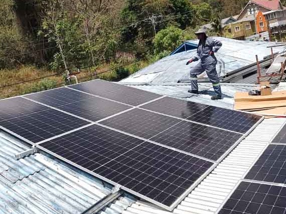  Trinidad and Tobago 10kw Solar Panel System For Office Use