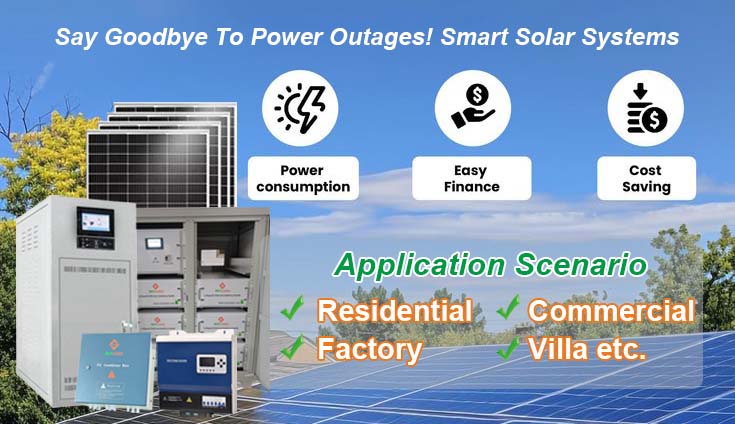 100kW off-grid solar power system advantage