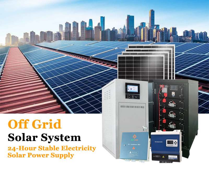 Off-Grid Solar Panel Kit with Battery and Inverter – Power Independence Starts Here