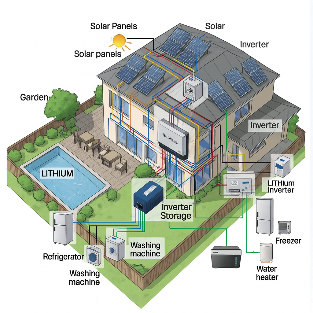 Solar Panel Wiring Diagram for Home – Understanding Connections, Components, and Practical Use