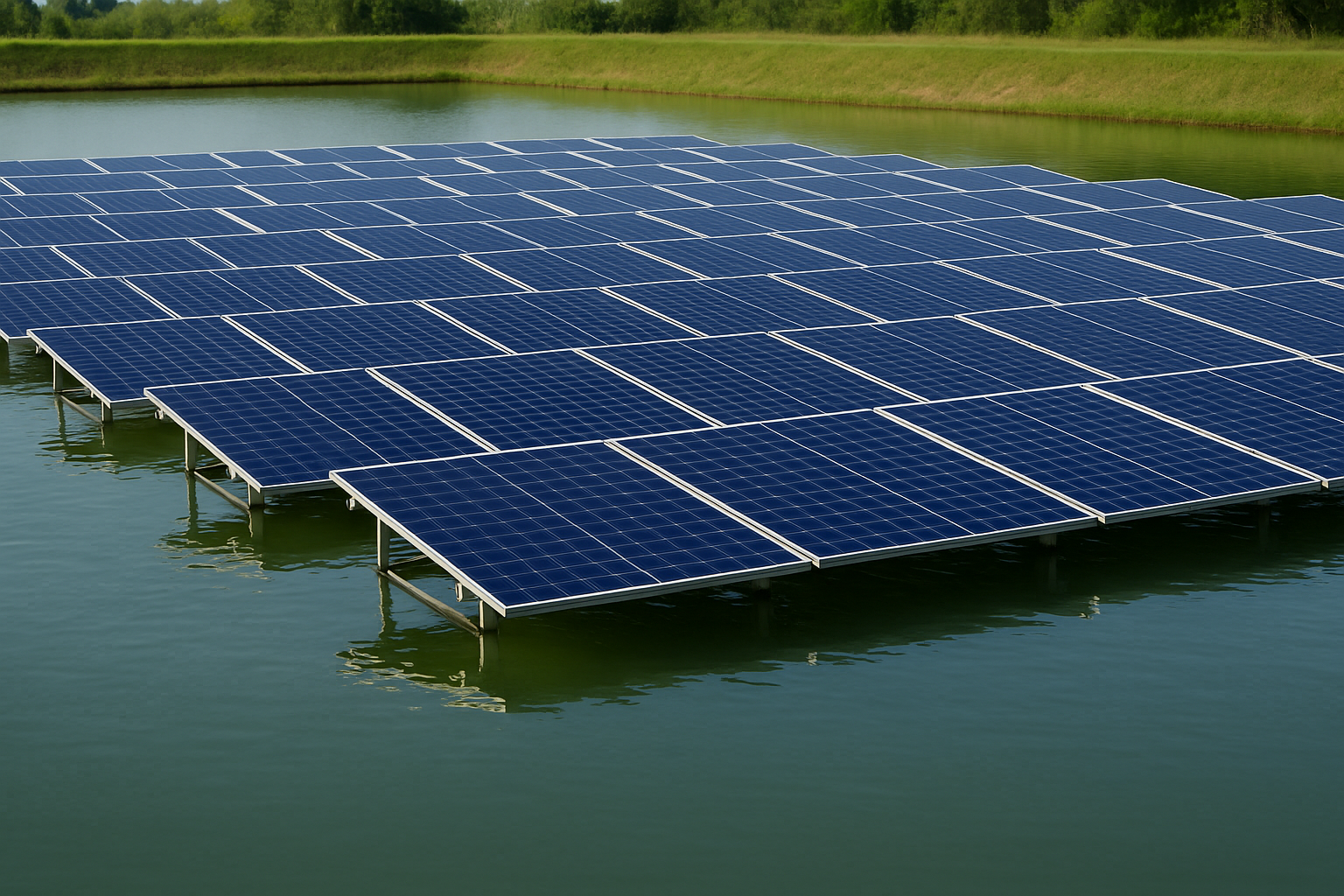 Aquavoltaics: Floating Solar + Aquaculture for a Sustainable Future