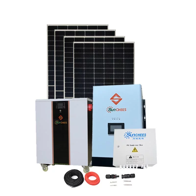 10Kva Solar Power System Complete Hybrid Set