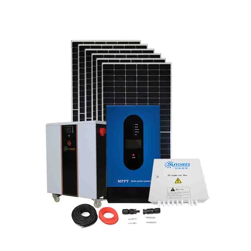 5000w 24V solar system with lithium battery