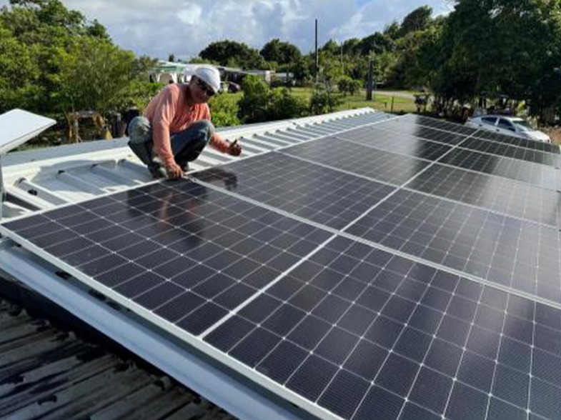 Saint Martin Luxury Villa 10kW Off-Grid System