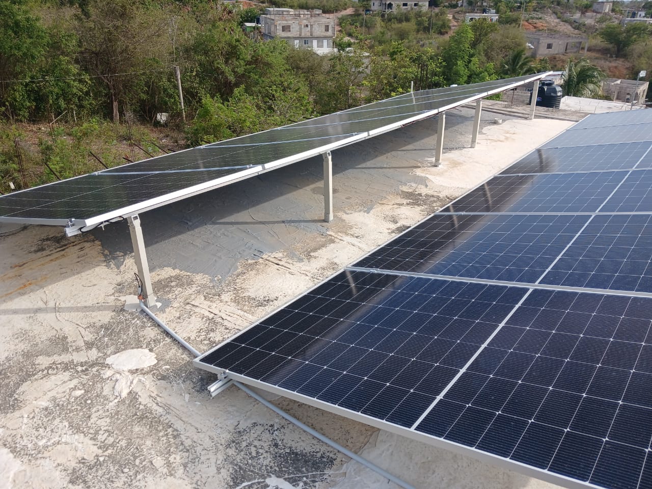 Puerto Rico solar installation post-Maria — replace with real photo from media library