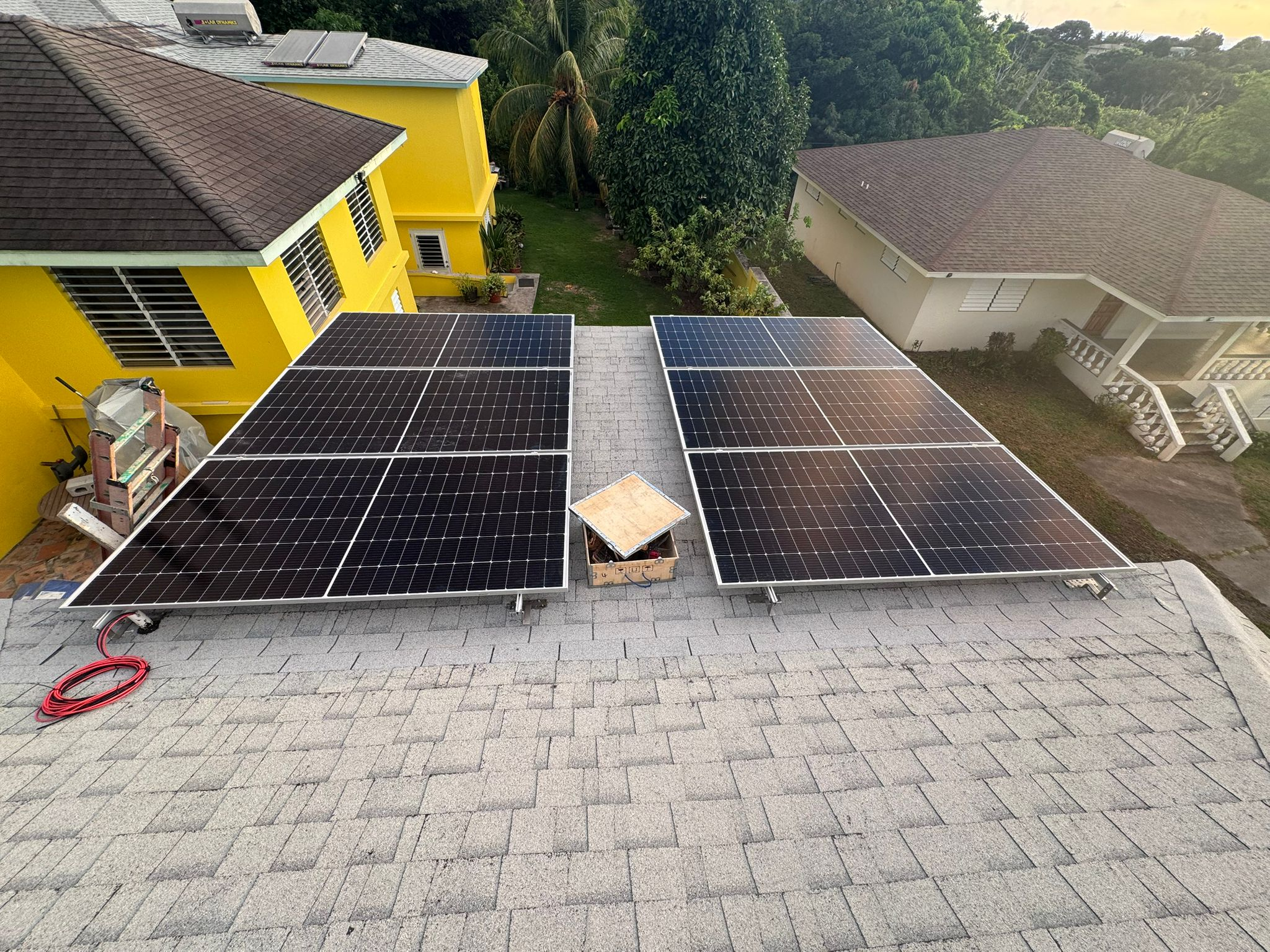 USVI solar / St. Thomas rooftop image — replace with real photo from media library