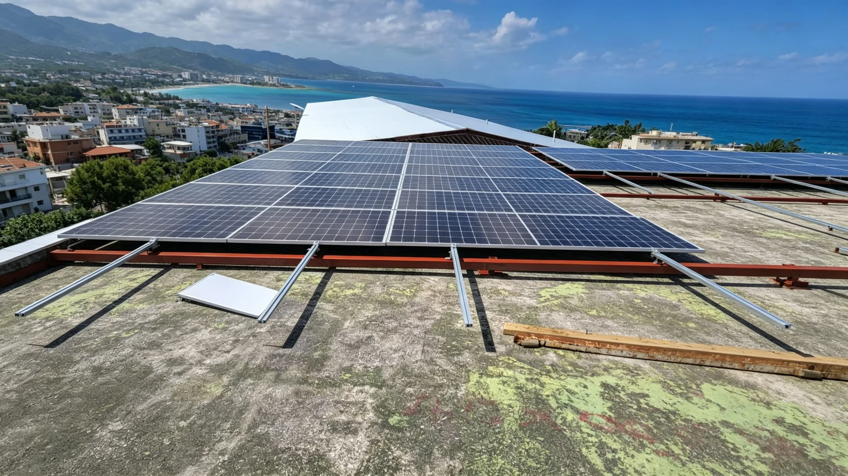50 kW Split-Phase PV System for a Hotel in Jamaica