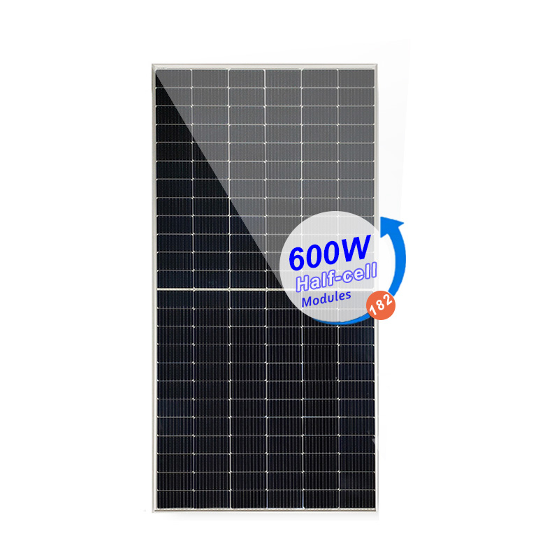 200kW Solar Panel Array | 600W Monocrystalline Panels