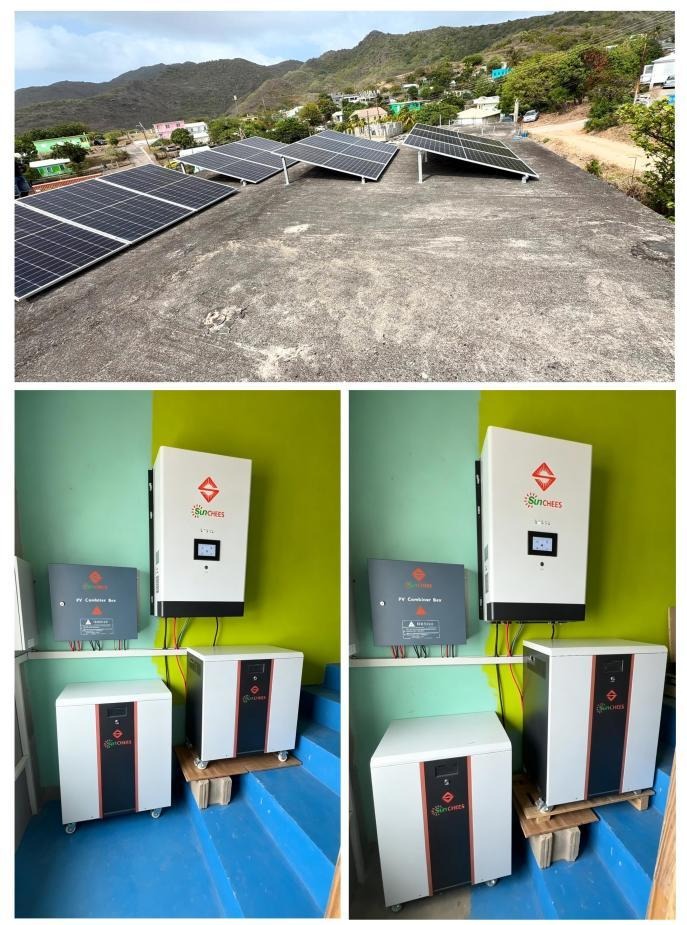 10kW Solar System in Montserrat: A Two-Storey Home in St. Peter