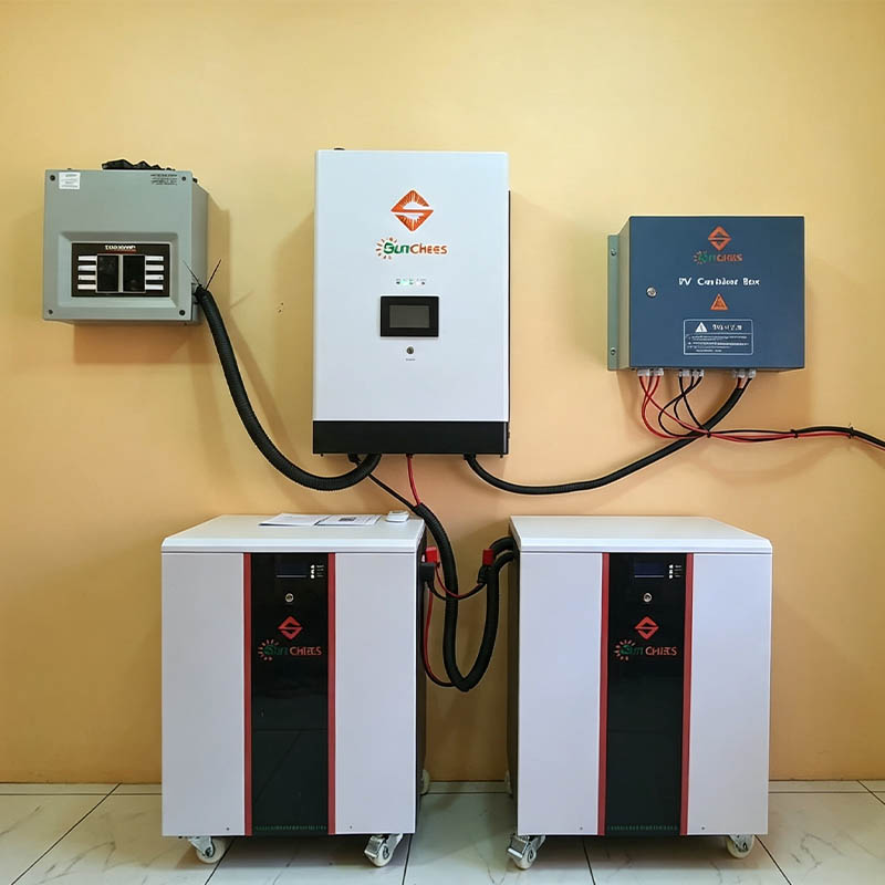 12kW Single-Phase Wall-Mounted Solar System | 36kWh Lithium Battery | Residential & Commercial System