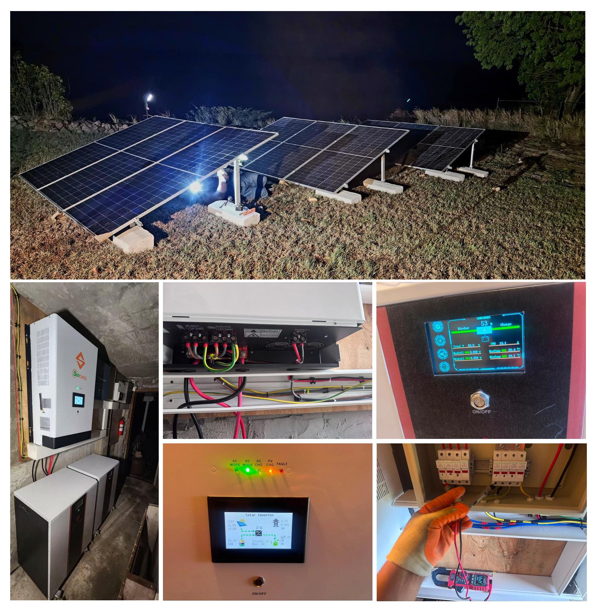 A 10kW Ground-Mount Solar and Battery System for a Five-Bedroom Home in St. Peter, Montserrat